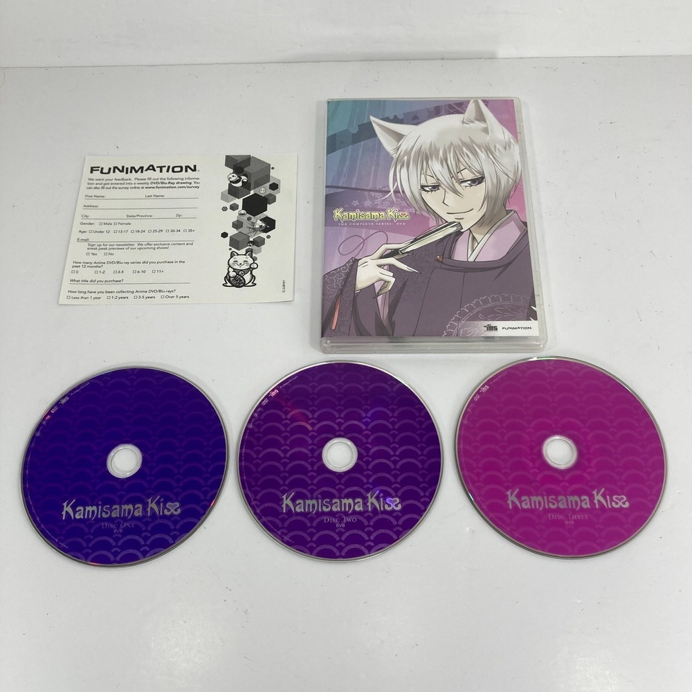 Kamisama Kiss Season 1 Goddess Edition DVD 3 Disc Set